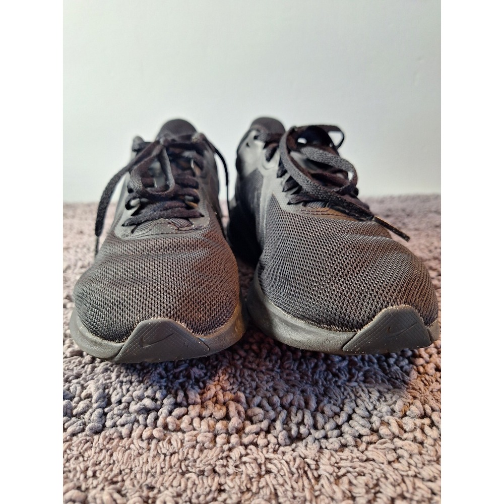 Nike Down‎ Shifter II Sneakers Womans 6 Black Mesh Athletic Athlesier - Picture 3 of 10